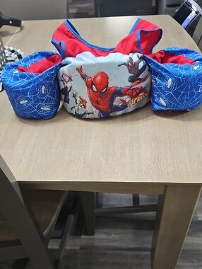 Spiderman Kids Puddle Patrol Float Vest - Red & Blue